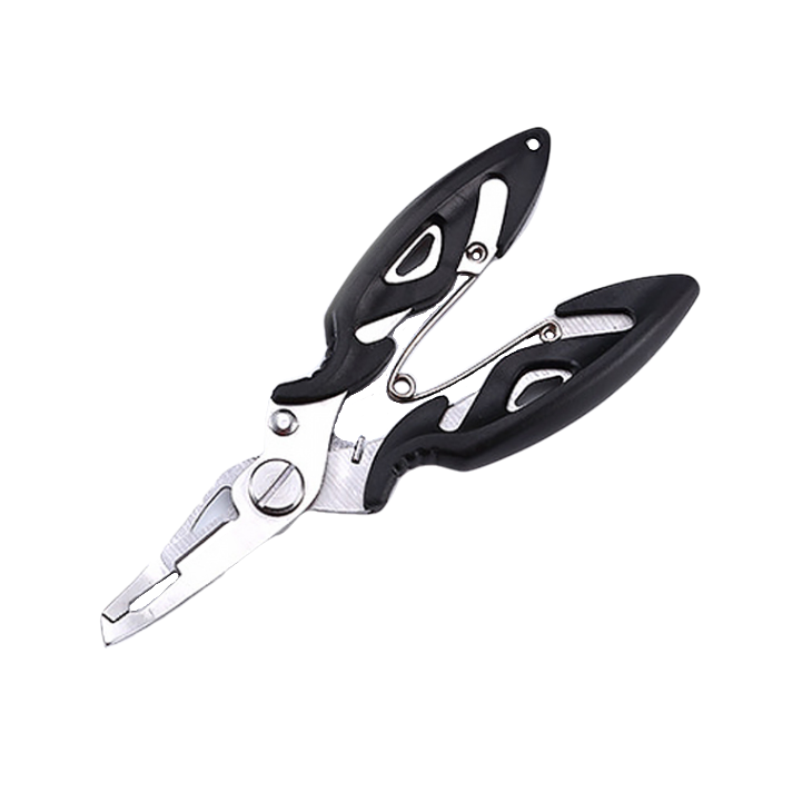 Fishing Scissors/Pliers Split rings Multi-tool Braid cutter Hook remover